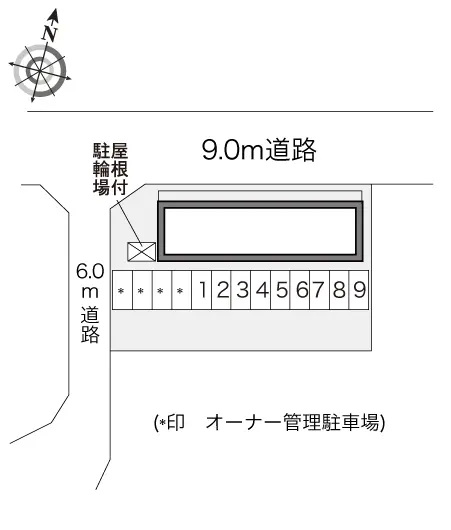 鳥取市秋里 月極駐車場